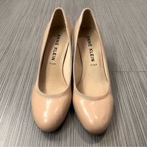 Anne Klein iflex almond toe 3” block heel pumps brand new
